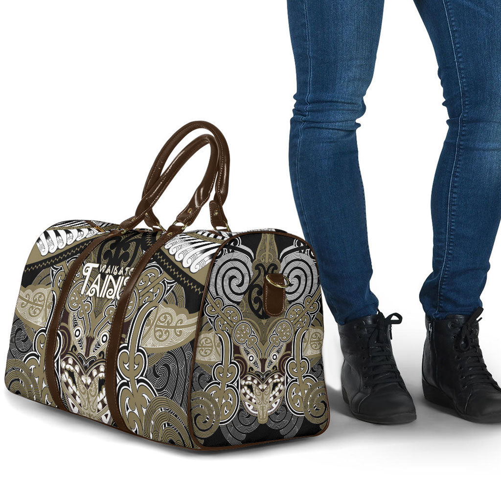 Aotearoa Iwi Waikato Tainui Travel Bag Maori Kowhaiwhai Pattern LT19 - Polynesian Pride