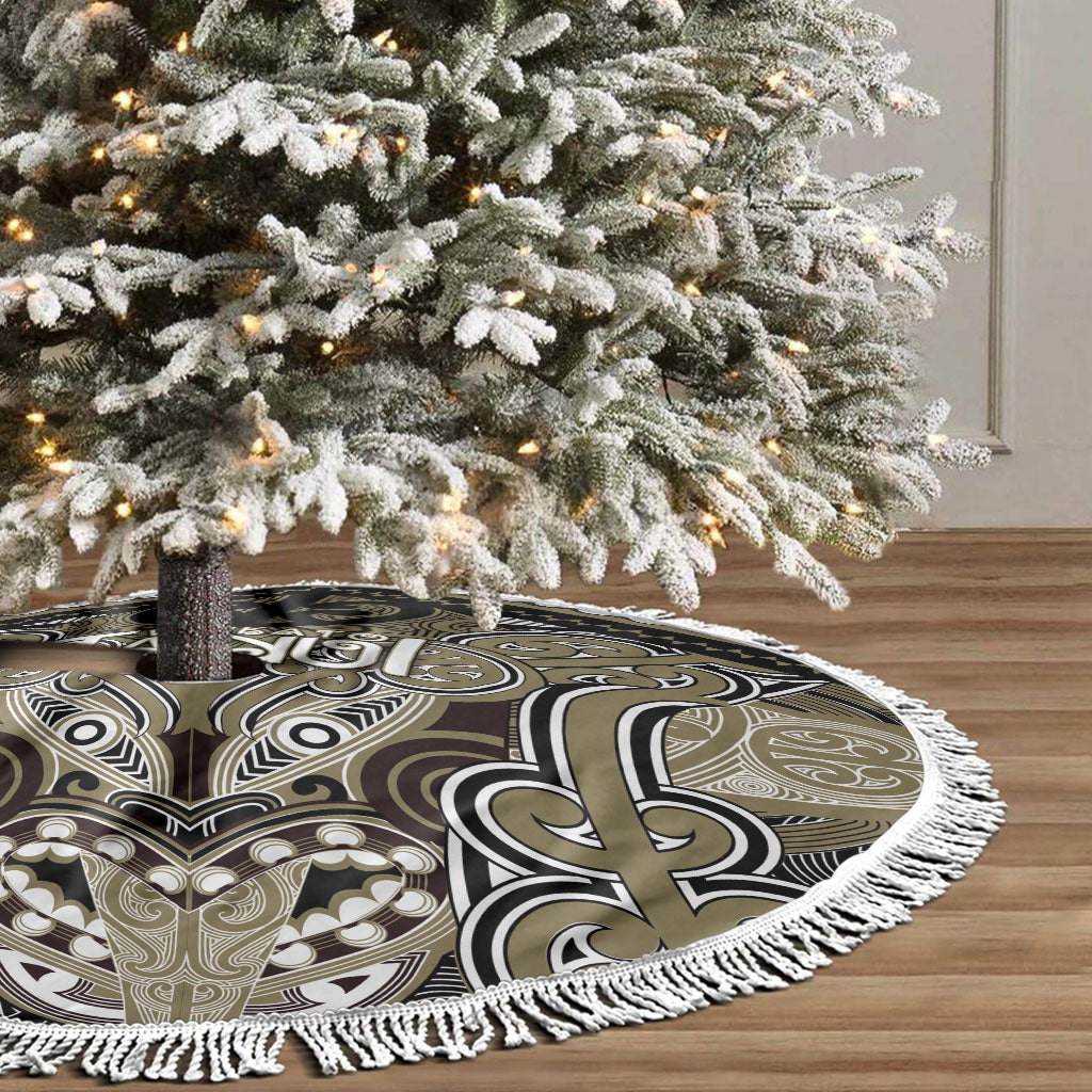 Aotearoa Iwi Waikato Tainui Tree Skirt Maori Kowhaiwhai Pattern LT19 - Polynesian Pride