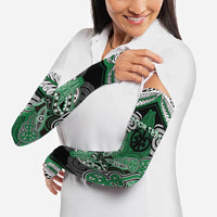 Aotearoa Iwi Ngati Maniapoto Personalised Arm Sleeves Maori Kowhaiwhai Pattern LT19 - Polynesian Pride