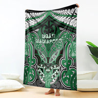 Aotearoa Iwi Ngati Maniapoto Blanket Maori Kowhaiwhai Pattern LT19 - Polynesian Pride
