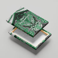 Aotearoa Iwi Ngati Maniapoto Canvas Wall Art Maori Kowhaiwhai Pattern LT19 - Polynesian Pride