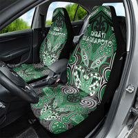 Aotearoa Iwi Ngati Maniapoto Car Seat Cover Maori Kowhaiwhai Pattern LT19 - Polynesian Pride