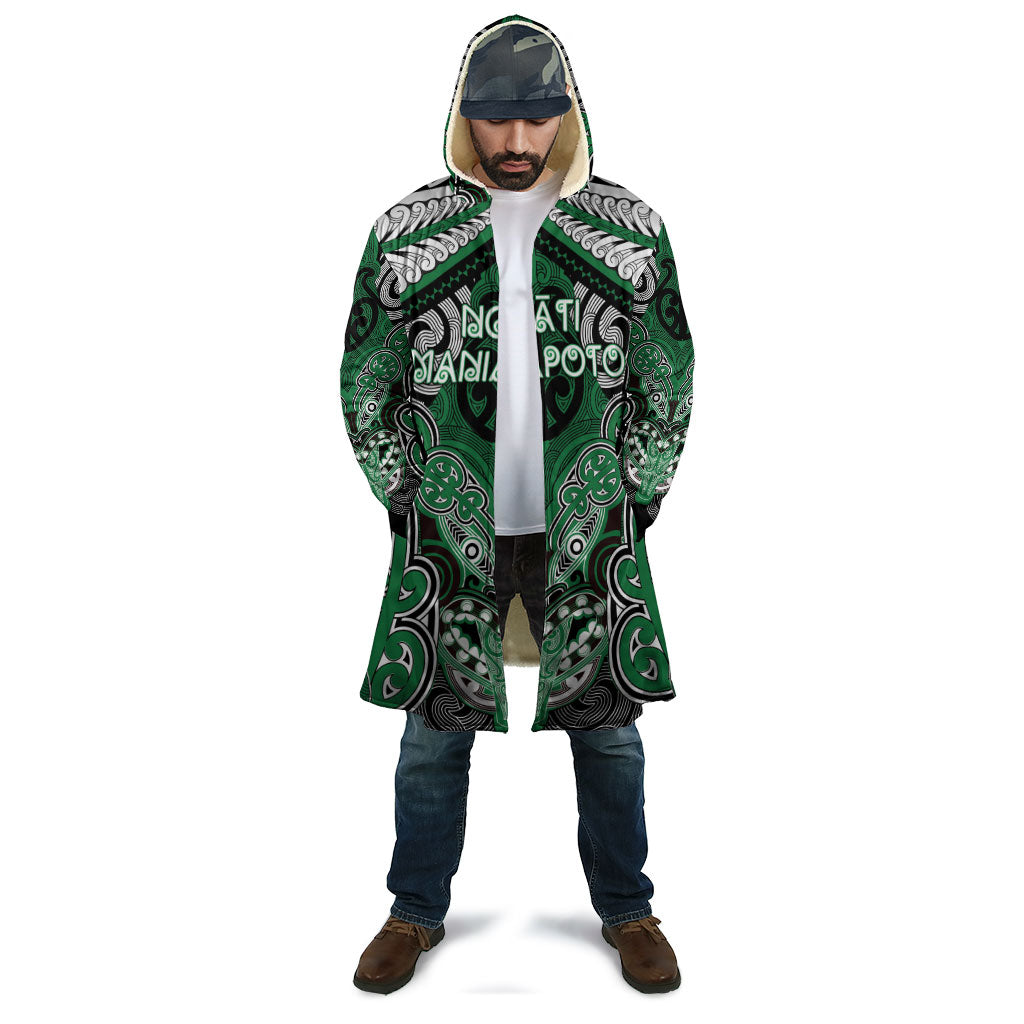 Aotearoa Iwi Ngati Maniapoto Personalised Cloak Maori Kowhaiwhai Pattern LT19 - Polynesian Pride