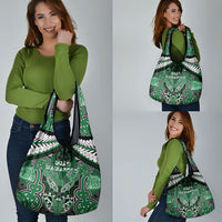 Aotearoa Iwi Ngati Maniapoto Grocery Bag Maori Kowhaiwhai Pattern LT19 - Polynesian Pride