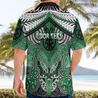 Aotearoa Iwi Ngati Maniapoto Personalised Hawaiian Shirt Maori Kowhaiwhai Pattern LT19 - Polynesian Pride