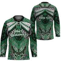 Aotearoa Iwi Ngati Maniapoto Personalised Hockey Jersey Maori Kowhaiwhai Pattern LT19 - Polynesian Pride