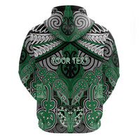 Aotearoa Iwi Ngati Maniapoto Personalised Hoodie Maori Kowhaiwhai Pattern LT19 - Polynesian Pride