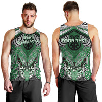 Aotearoa Iwi Ngati Maniapoto Personalised Men Tank Top Maori Kowhaiwhai Pattern LT19 - Polynesian Pride