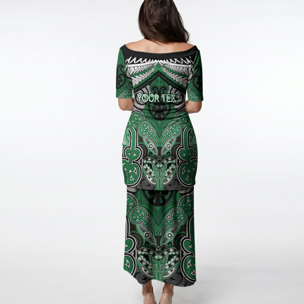 Aotearoa Iwi Ngati Maniapoto Personalised Puletasi Maori Kowhaiwhai Pattern LT19 - Polynesian Pride