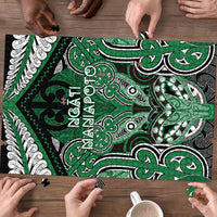 Aotearoa Iwi Ngati Maniapoto Puzzle Maori Kowhaiwhai Pattern LT19 - Polynesian Pride