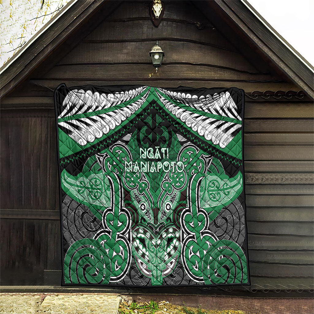 Aotearoa Iwi Ngati Maniapoto Quilt Maori Kowhaiwhai Pattern LT19 - Polynesian Pride