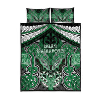 Aotearoa Iwi Ngati Maniapoto Quilt Bed Set Maori Kowhaiwhai Pattern LT19 - Polynesian Pride