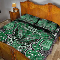 Aotearoa Iwi Ngati Maniapoto Quilt Bed Set Maori Kowhaiwhai Pattern LT19 - Polynesian Pride