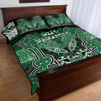 Aotearoa Iwi Ngati Maniapoto Quilt Bed Set Maori Kowhaiwhai Pattern LT19 - Polynesian Pride