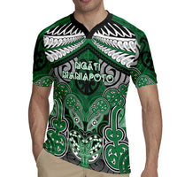 Aotearoa Iwi Ngati Maniapoto Personalised Rugby Jersey Maori Kowhaiwhai Pattern LT19 - Polynesian Pride