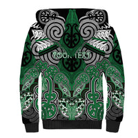 Aotearoa Iwi Ngati Maniapoto Personalised Sherpa Hoodie Maori Kowhaiwhai Pattern LT19 - Polynesian Pride