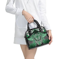 Aotearoa Iwi Ngati Maniapoto Shoulder Handbag Maori Kowhaiwhai Pattern LT19 - Polynesian Pride