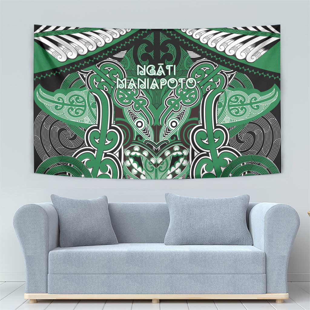 Aotearoa Iwi Ngati Maniapoto Tapestry Maori Kowhaiwhai Pattern LT19 - Polynesian Pride