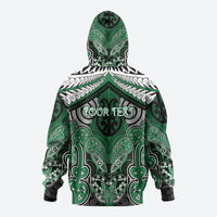 Aotearoa Iwi Ngati Maniapoto Personalised Zip Hoodie Maori Kowhaiwhai Pattern LT19 - Polynesian Pride
