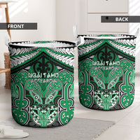Aotearoa Iwi Ngai Tahu Laundry Basket Maori Kowhaiwhai Pattern LT19 - Polynesian Pride