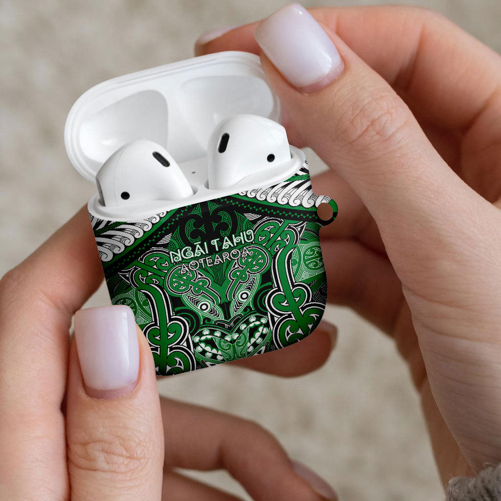 Aotearoa Iwi Ngai Tahu AirPods Case Maori Kowhaiwhai Pattern LT19 - Polynesian Pride