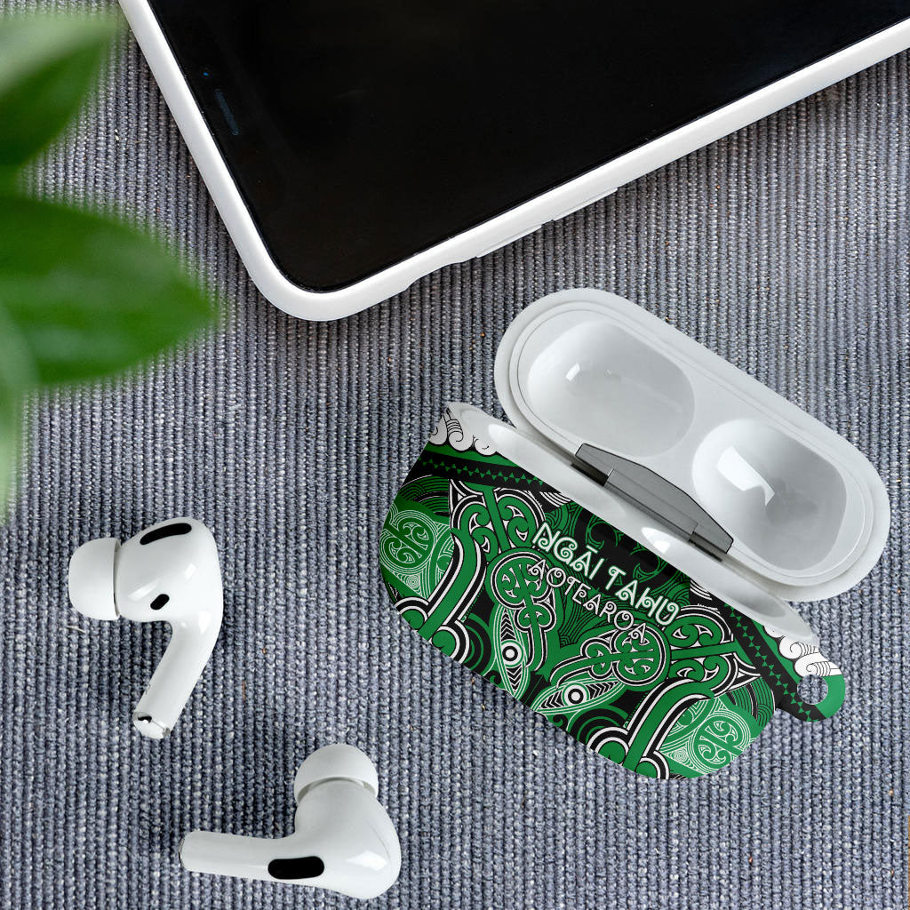 Aotearoa Iwi Ngai Tahu AirPods Case Maori Kowhaiwhai Pattern LT19 - Polynesian Pride