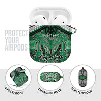 Aotearoa Iwi Ngai Tahu AirPods Case Maori Kowhaiwhai Pattern LT19 - Polynesian Pride