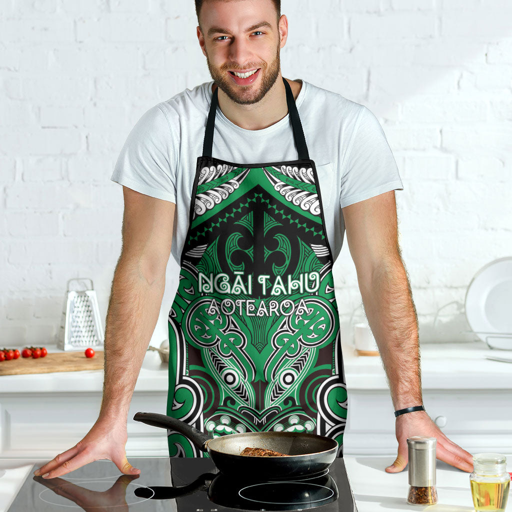 Aotearoa Iwi Ngai Tahu Apron Maori Kowhaiwhai Pattern LT19 - Polynesian Pride