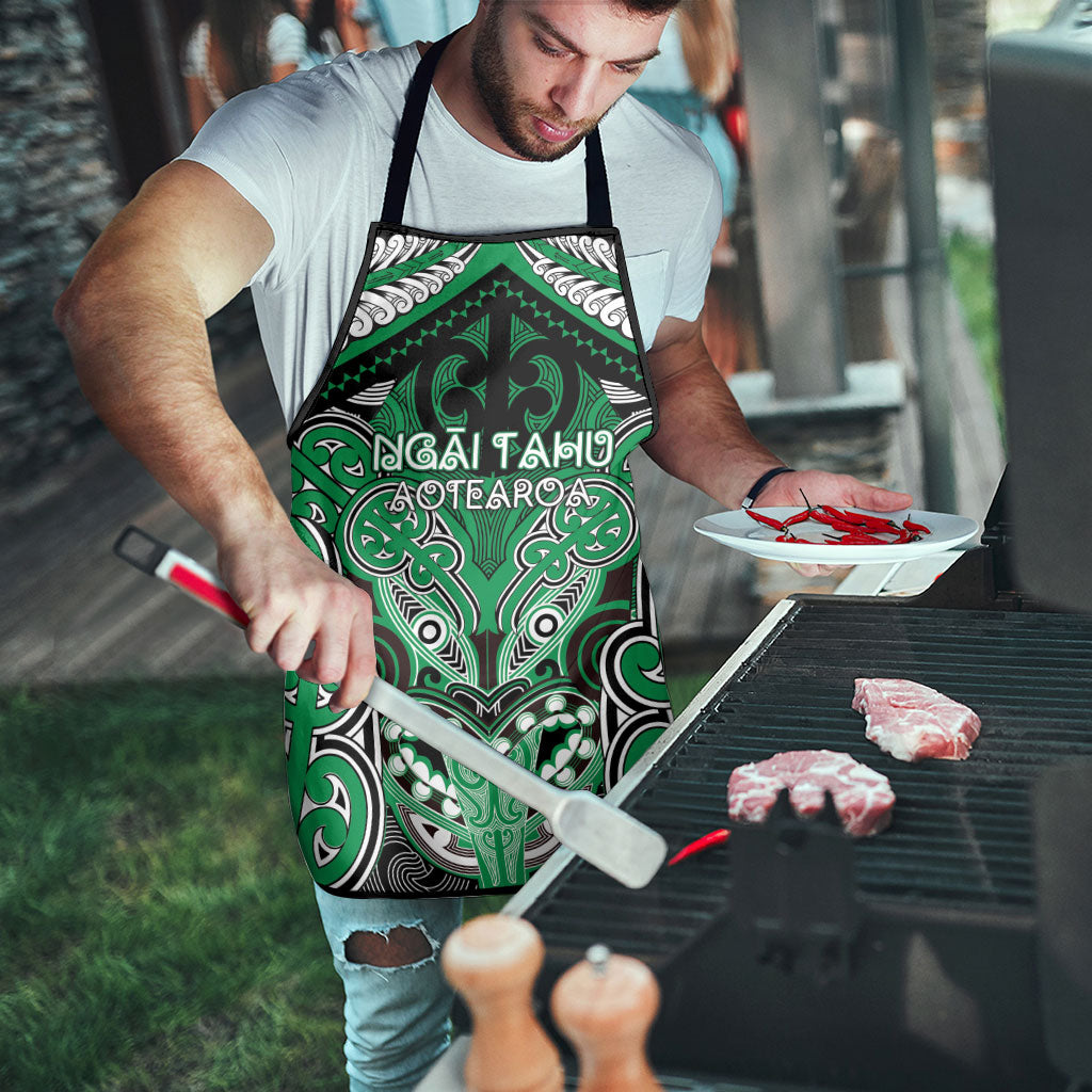 Aotearoa Iwi Ngai Tahu Apron Maori Kowhaiwhai Pattern LT19 - Polynesian Pride