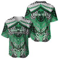 Aotearoa Iwi Ngai Tahu Personalised Baseball Jersey Maori Kowhaiwhai Pattern LT19 - Polynesian Pride