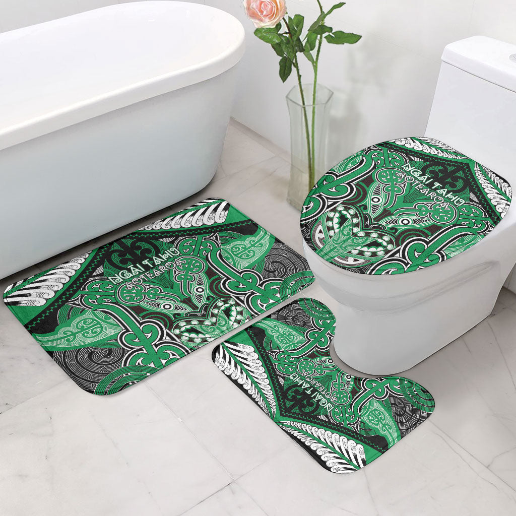 Aotearoa Iwi Ngai Tahu Bathroom Set Maori Kowhaiwhai Pattern LT19 - Polynesian Pride