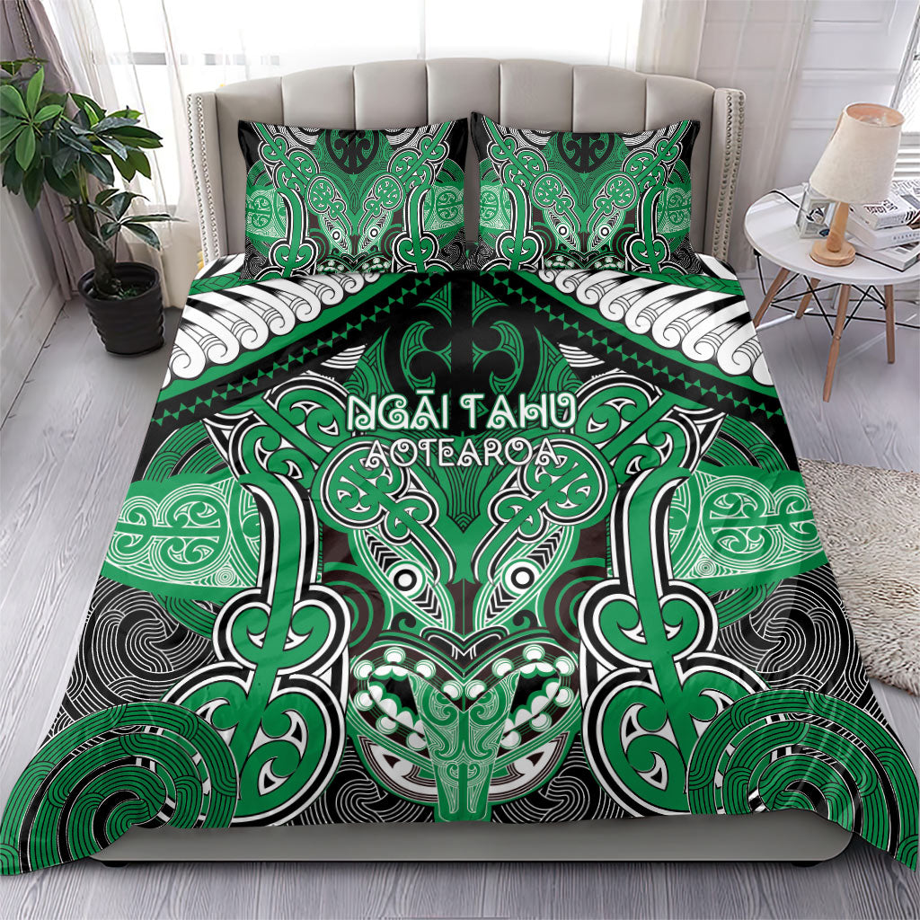 Aotearoa Iwi Ngai Tahu Bedding Set Maori Kowhaiwhai Pattern LT19 - Polynesian Pride