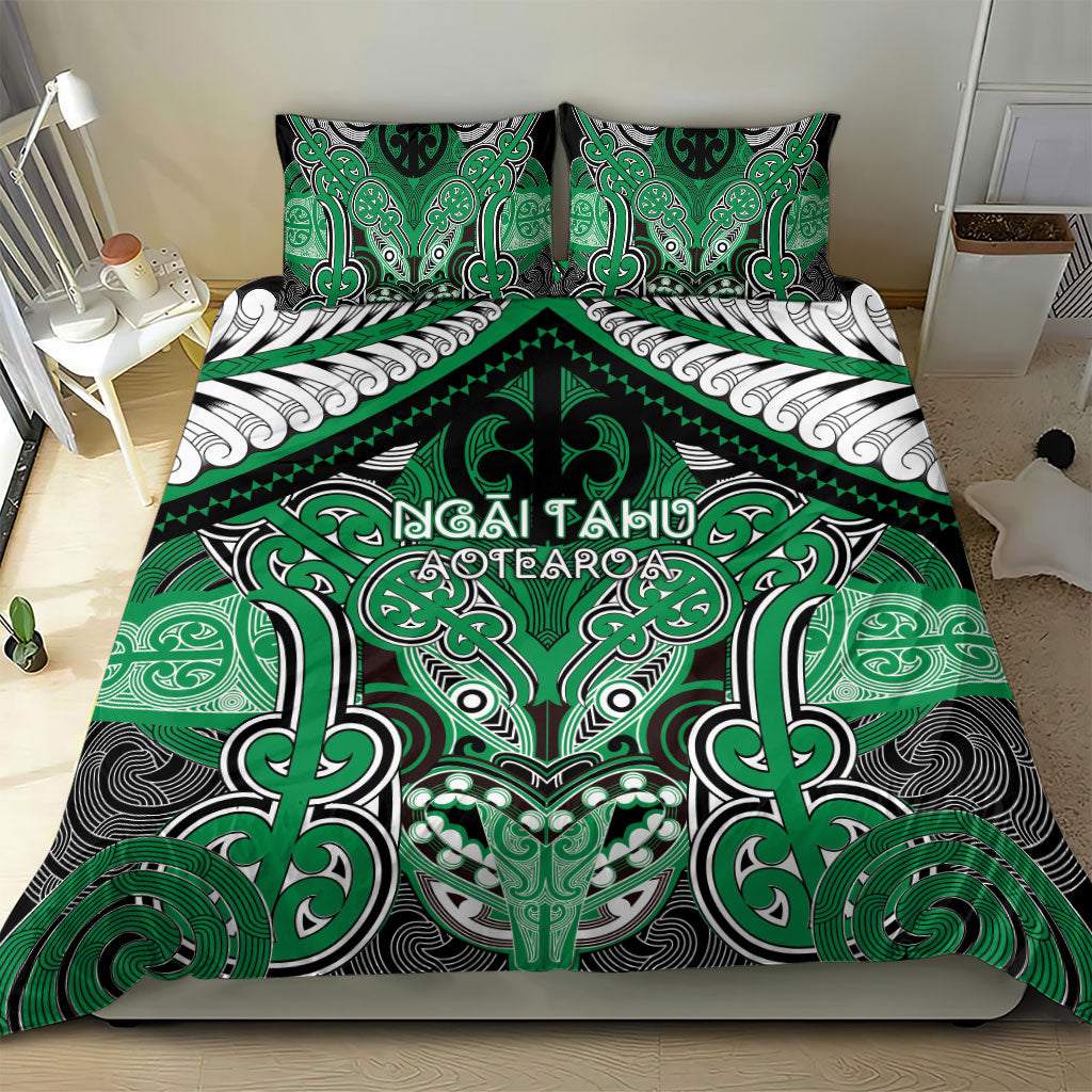 Aotearoa Iwi Ngai Tahu Bedding Set Maori Kowhaiwhai Pattern LT19 - Polynesian Pride