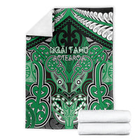 Aotearoa Iwi Ngai Tahu Blanket Maori Kowhaiwhai Pattern LT19 - Polynesian Pride