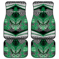 Aotearoa Iwi Ngai Tahu Personalised Car Mats Maori Kowhaiwhai Pattern LT19 - Polynesian Pride