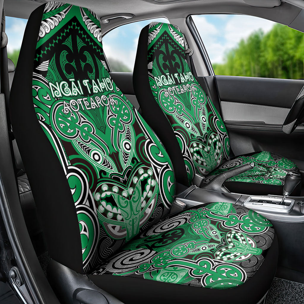Aotearoa Iwi Ngai Tahu Car Seat Cover Maori Kowhaiwhai Pattern LT19 - Polynesian Pride
