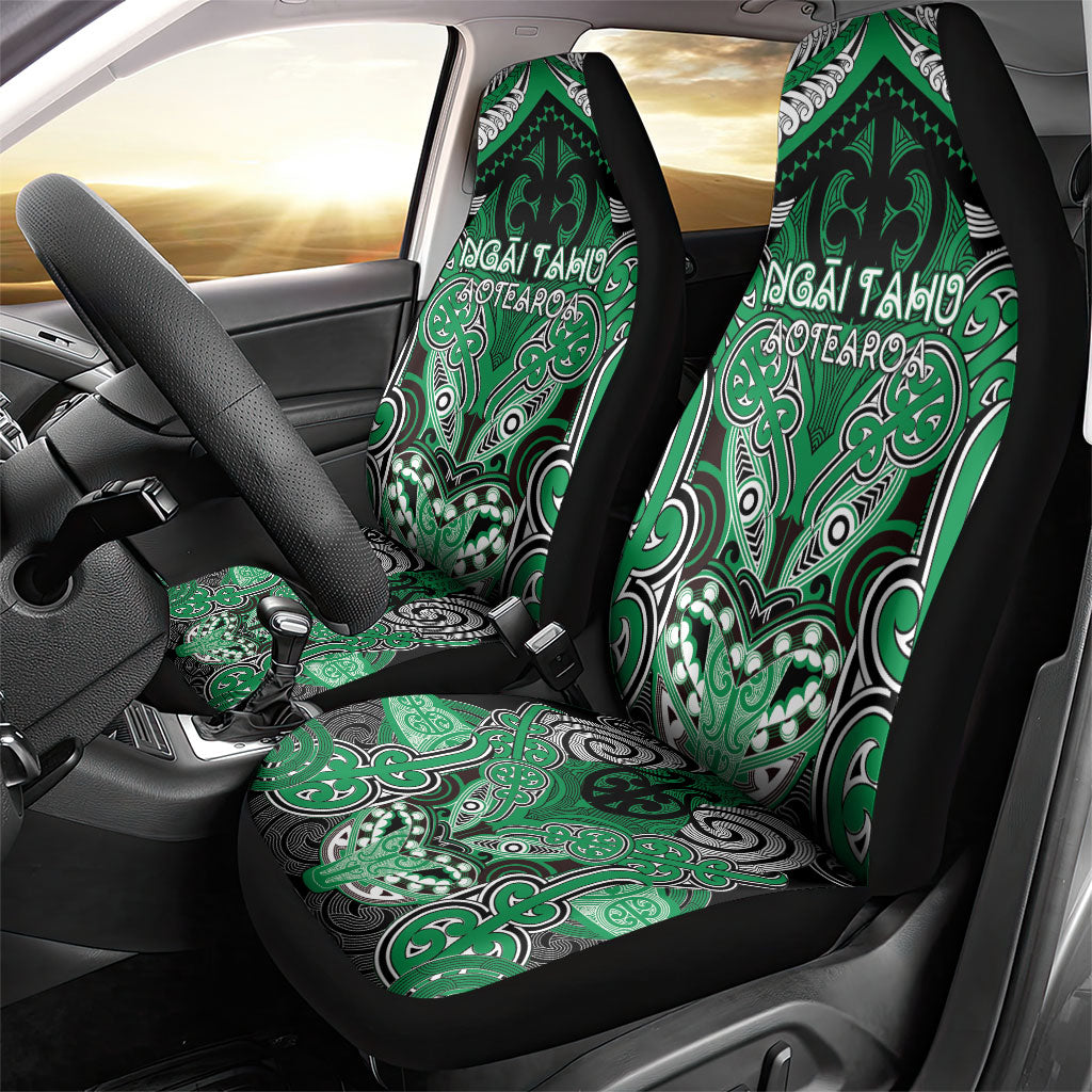 Aotearoa Iwi Ngai Tahu Car Seat Cover Maori Kowhaiwhai Pattern LT19 - Polynesian Pride