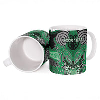 Aotearoa Iwi Ngai Tahu Personalised Ceramic Mug Maori Kowhaiwhai Pattern LT19 - Polynesian Pride