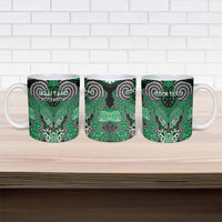 Aotearoa Iwi Ngai Tahu Personalised Ceramic Mug Maori Kowhaiwhai Pattern LT19 - Polynesian Pride