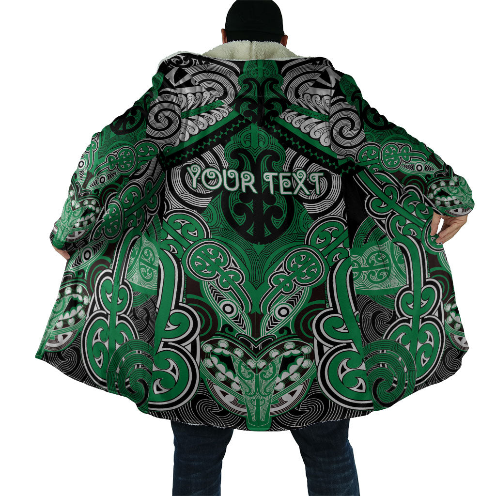 Aotearoa Iwi Ngai Tahu Personalised Cloak Maori Kowhaiwhai Pattern LT19 - Polynesian Pride