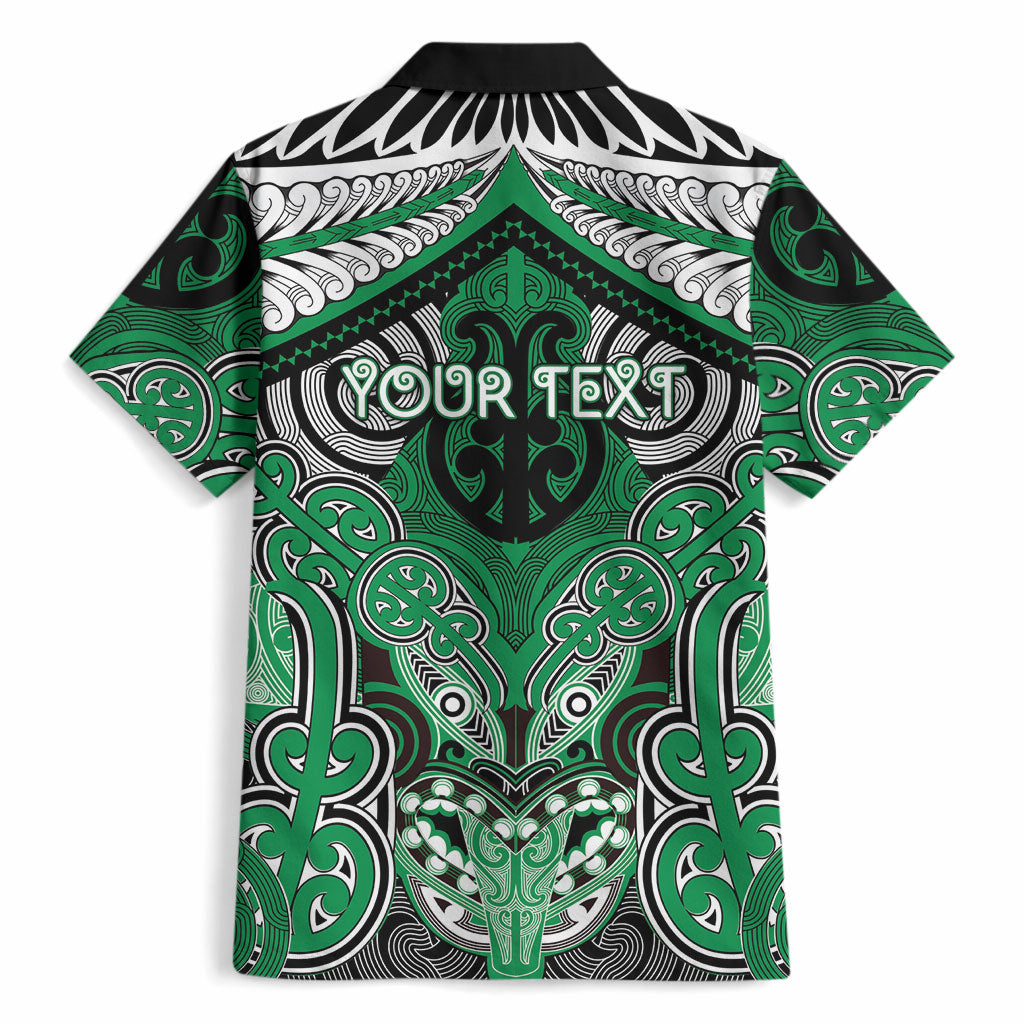 Aotearoa Iwi Ngai Tahu Personalised Hawaiian Shirt Maori Kowhaiwhai Pattern LT19 - Polynesian Pride