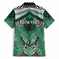 Aotearoa Iwi Ngai Tahu Personalised Hawaiian Shirt Maori Kowhaiwhai Pattern LT19 - Polynesian Pride