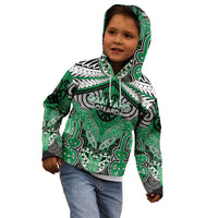 Aotearoa Iwi Ngai Tahu Personalised Kid Hoodie Maori Kowhaiwhai Pattern LT19 - Polynesian Pride