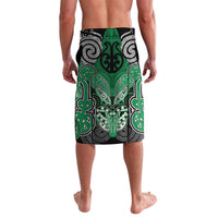 Aotearoa Iwi Ngai Tahu Personalised Lavalava Maori Kowhaiwhai Pattern LT19 - Polynesian Pride