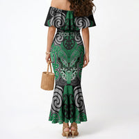 Aotearoa Iwi Ngai Tahu Personalised Mermaid Dress Maori Kowhaiwhai Pattern LT19 - Polynesian Pride