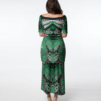 Aotearoa Iwi Ngai Tahu Personalised Puletasi Maori Kowhaiwhai Pattern LT19 - Polynesian Pride