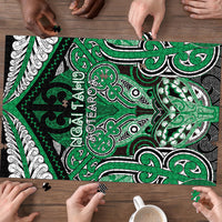 Aotearoa Iwi Ngai Tahu Puzzle Maori Kowhaiwhai Pattern LT19 - Polynesian Pride