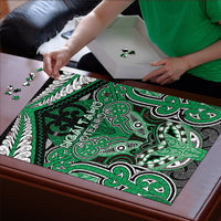 Aotearoa Iwi Ngai Tahu Puzzle Maori Kowhaiwhai Pattern LT19 - Polynesian Pride