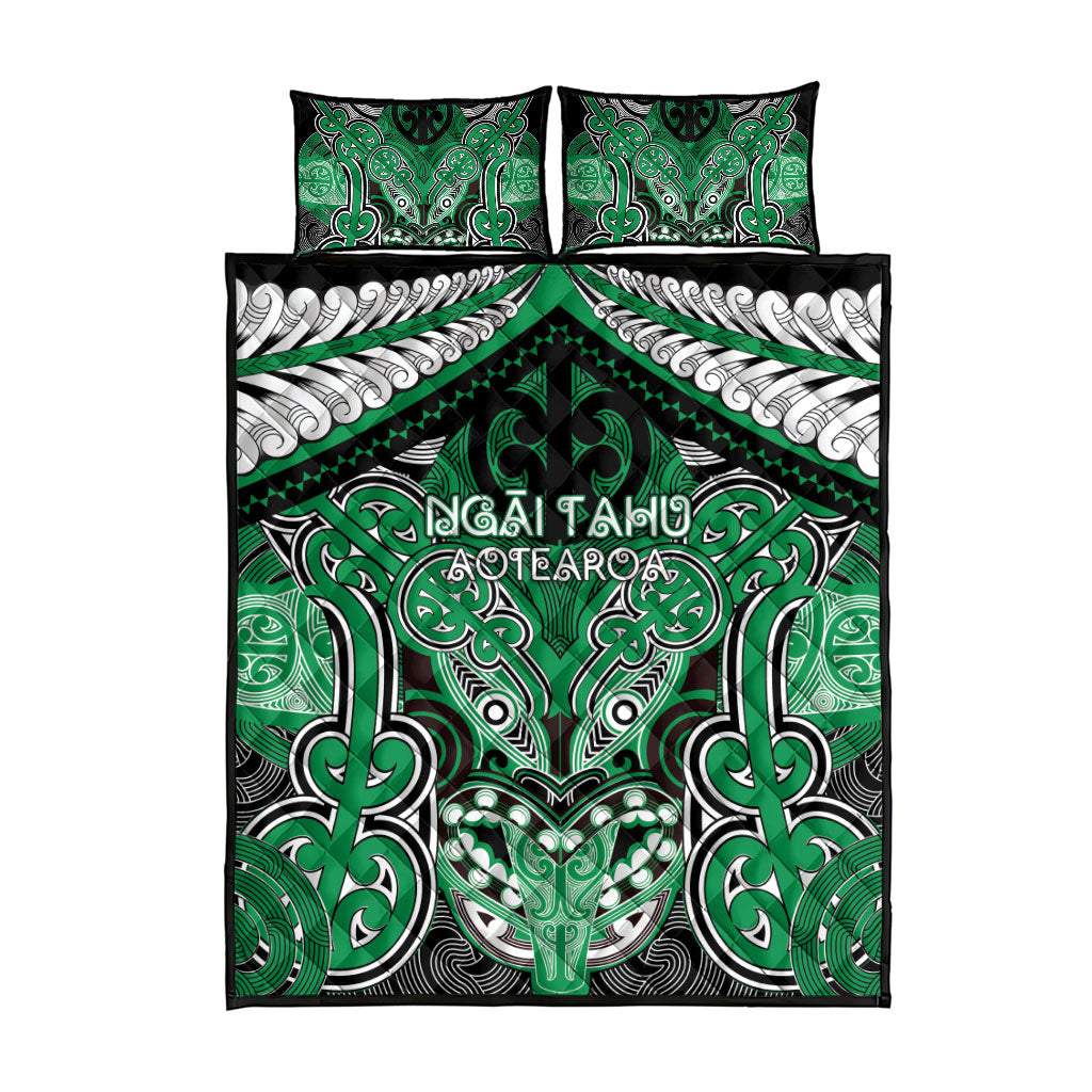 Aotearoa Iwi Ngai Tahu Quilt Bed Set Maori Kowhaiwhai Pattern LT19 - Polynesian Pride