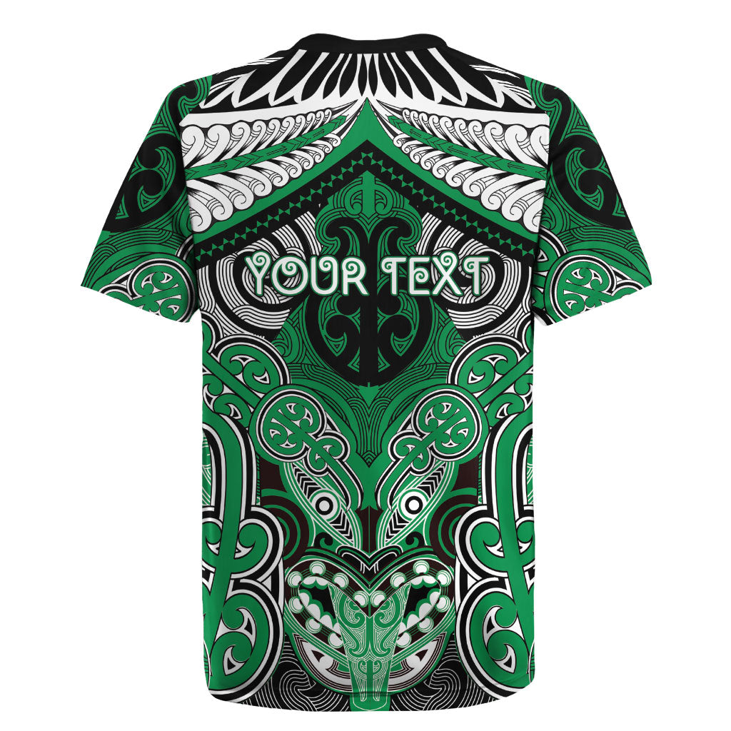 Aotearoa Iwi Ngai Tahu Personalised Rugby Jersey Maori Kowhaiwhai Pattern LT19 - Polynesian Pride